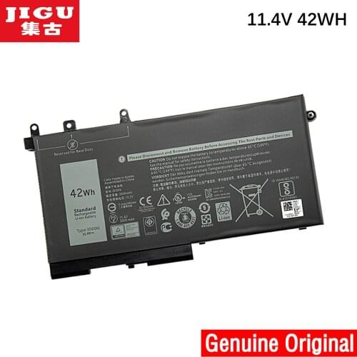 JIGU Original Laptop Battery FPT1C O3VC9Y For Dell For Latitude E5480 N049L5590-D1616FCN For Precision 3520
