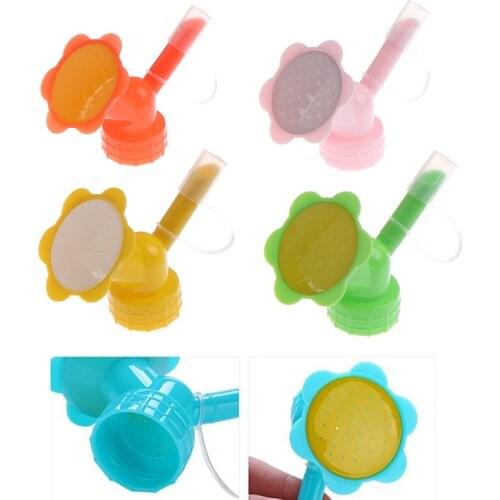 Garden 2in1 Plastic Sprinkler Nozzle Watering Cans Sprinkler Potted Plant Watering Tool Can For Waterers Bottle Garden Tool