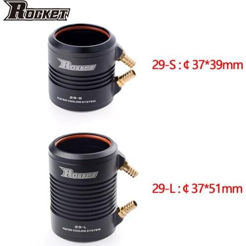 SURPASS HOBBY Rocket 29-L 29-S Water Cooling System Aluminum Jacket 29 Series Motor for 2948 2958 2968 RC Boat Brushless Motor