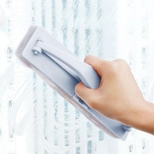 Foldable Kitchen Sponge Cleaning Brush Bathroom Toilet Kitchen Glass Wall Cleaning Bath Brush Handle Sponge Bath Bathtub Clean