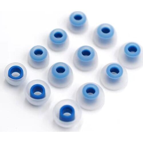 In Ear Tips Soft Removable Earbuds Cover Noise Isolated IEM Earphone Silicone Replacement Case