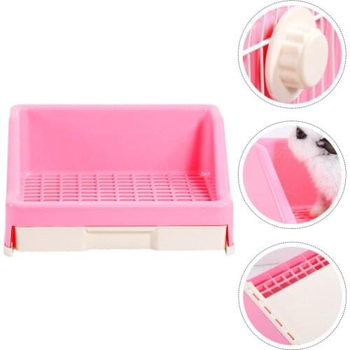 1Pc Anti-splash Rabbit Potty Little Pee Basin Column Indoor Fence Toilet