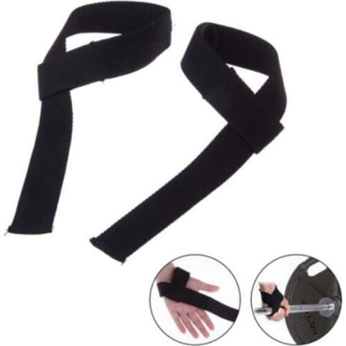 2 pcs Gym Lifting Straps Weight lifting Wrist Weight Belt Bodybuilding Gloves for Women Men Fitness Cross Barbells Power Sport