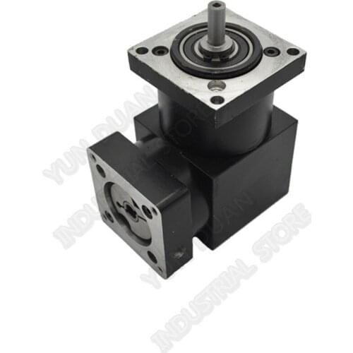 30 :1 Right Angled Planetary Speed Reducer Gearbox 90degree Angle Reversing Corner 8mm 6mm input for NEMA23 57mm Stepper Motor