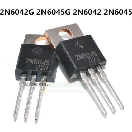 5PCS/ 2N6042G 2N6045G 2N6042 2N6045 TO-220