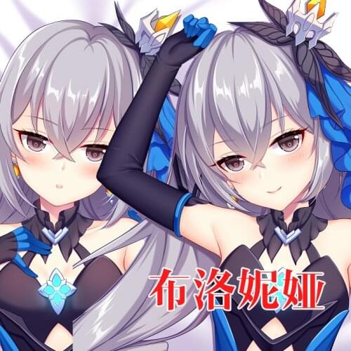 Anime Honkai Impact 3 Bronya Zaych Sexy Dakimakura Hugging Body Pillow Case Japanese Otaku Pillowcase Cushion Cover Gifts YM