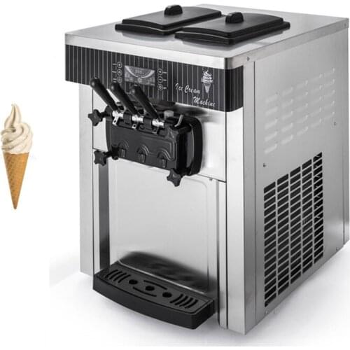 Commercial Soft Serve Ice Cream Makers Vending Machine Small Desktop Ice Cream Machine Fully Automatic Sundae Machine