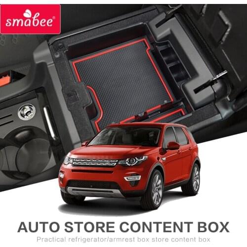 ZUNDUO CAR Armrest Box Storage For Land Rover Discovery Sport 2014-2016 Interior Accessories Box Auto
