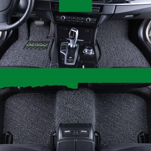 Wire Loop Carpets Waterproof Non Slip Durale Custom Car Floor Mats for Volkswagen Jetta Bora Golf GTI CC Bettle Tiguan