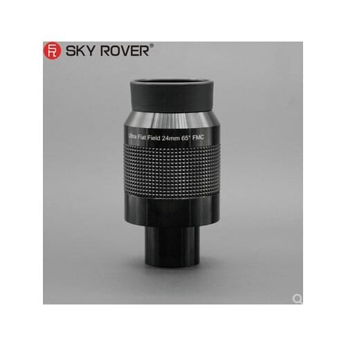 SKY ROVER UF 24MM Eyepiece flat field long pupil high definition sharp eyepiece telescope Astronomical telescope