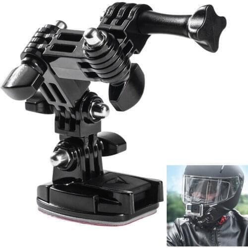 Ways Turntable Button Helmet Mount Camera Motorcycle Helmet Chin Bracket For GOPRO Camera FOR BMW r850r g650gs 310 gs k1200r