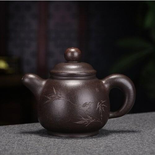 Recommended yixing undressed ore kingbox masters all handwork tao hong pot of kung fu tea sets tea pot