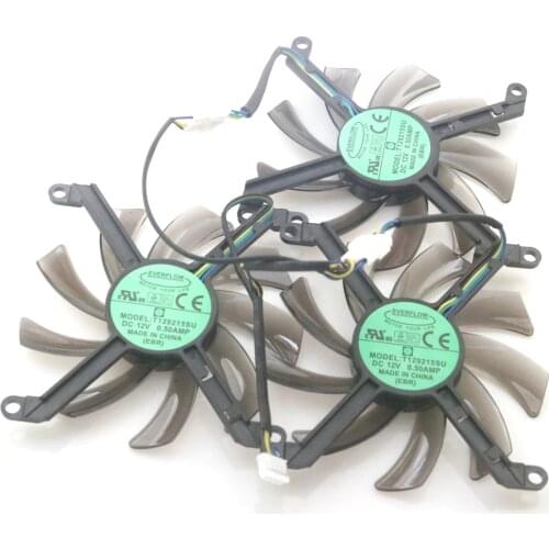 T129215SU 12V 0.50AMP VGA Fan For LEADTEK GTX1080ti WINFAST HURRICANE Graphics Card Cooling Fan 4Wire 4Pin