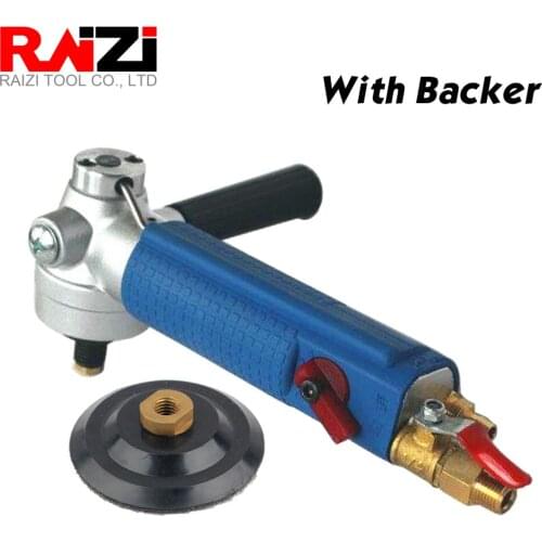 Raizi 1 Pc Stone Air Wet Polisher for Granite Marble Stone Pneumatic Air Polishing Sanding Machine