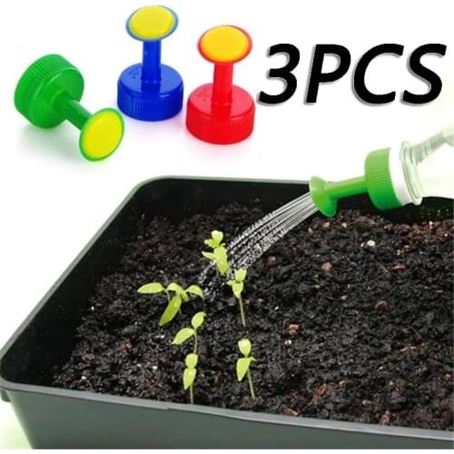 1/2/4/10pc Gardening Plant Watering Attachment Spray-head Soft Drink Bottle Water Can Top Waterers Seedling Irrigation Equipment
