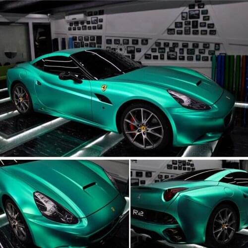 1.52Mx10M TURQUOISE Matt Color Vinyl Wrap for City Car Styling Body Decals Film Sticker Sheet Roll Air Release Channel Free