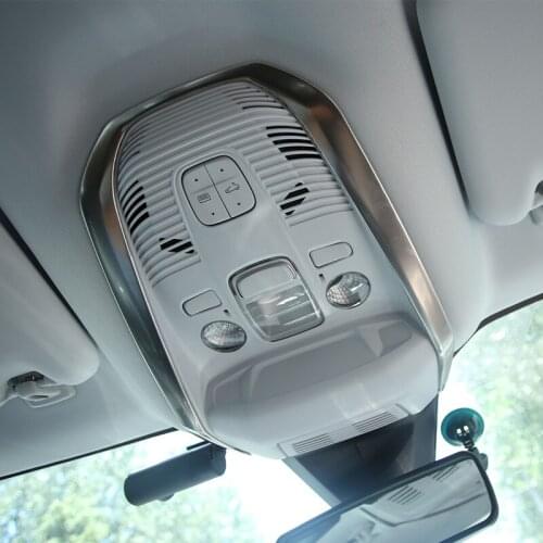 Foal Burning 1Pcs Car ABS Chrome Front reading light box decorative box For Peugeot 4008 2017 2018