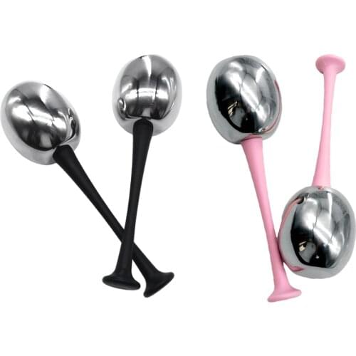 2PCS Stainless Ice Facial Roller Globes Spa Globes Beauty Skin Care Tools for Face Cooling Face Neck Tighten Skin Treatment