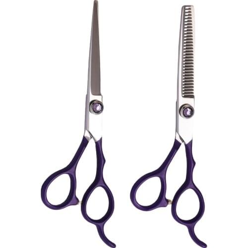 6 Inch Fashionable Barber High Quality Student Cutting Hair Scissors With Jewelry