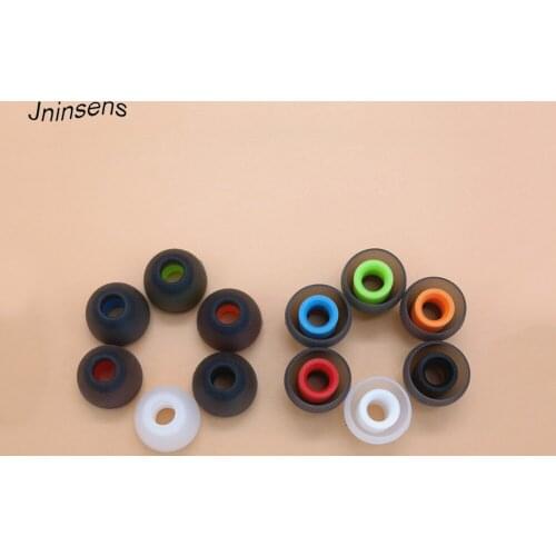 6 Pairs/set 4.5mm Silicone Earbuds Eartips Earplugs Cushion Replacement Headphone Ear Buds Tips For in-ear Earphone
