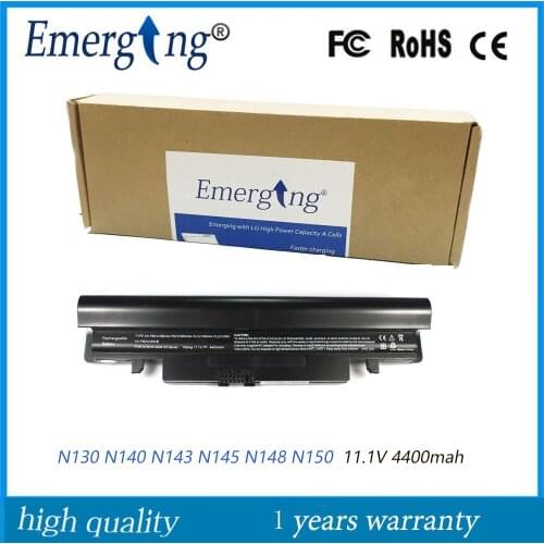 11.1V 4400mah New Laptop Battery for Samsung N130 N140 N143 N145 N148 N150