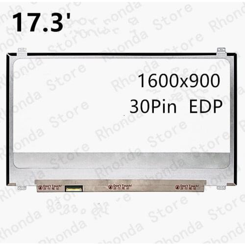 B173RTN02.1 fit B173RTN02.2 NT173WDM-N11 N173FGA-E34 LTN173KT04 1600X900 17.3 inch Slim 30PIN EDP