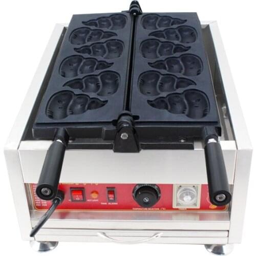 Electric new shape poon waffle maker,commercial stool shape waffle machine,Korea poo burn machine