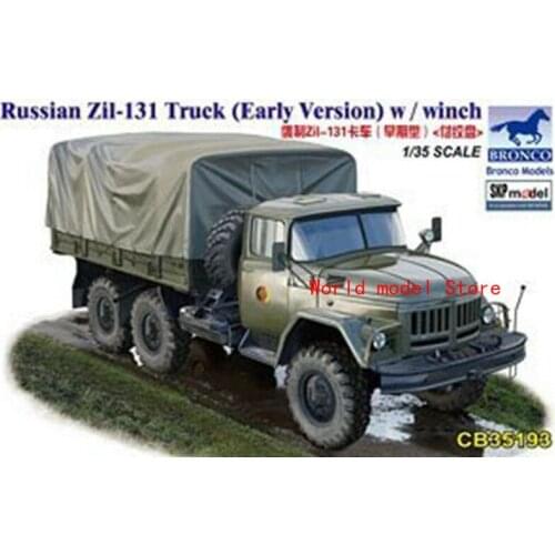 Bronco CB35193 1/35 Russian Zil-131 Truck (Early Version)W/Winch model kit