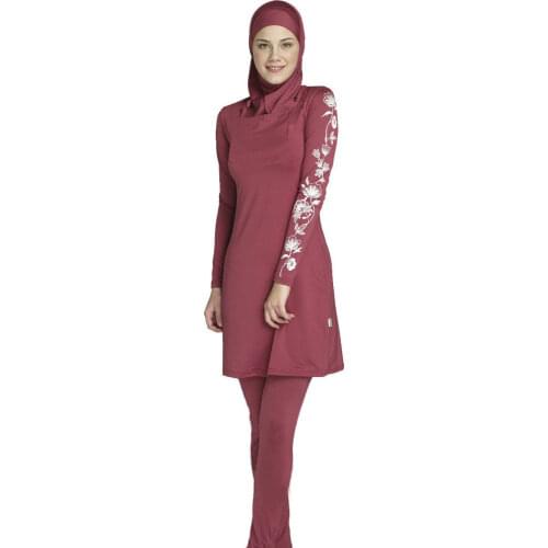 Islamic Clothing Muslim Swimwear Sets Plus Size Swimsuit Conservative Bathing suit Full Cover Beach Hijab Swimsuits Burkinis