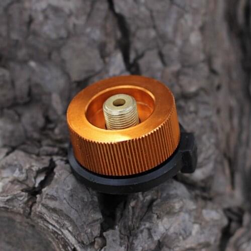 1pc Picnic Burner Cartridge Gas Fuel Canister Stove Cans Adapter Converter Head Outdoor Camping Hiking Stove Adapter Stove