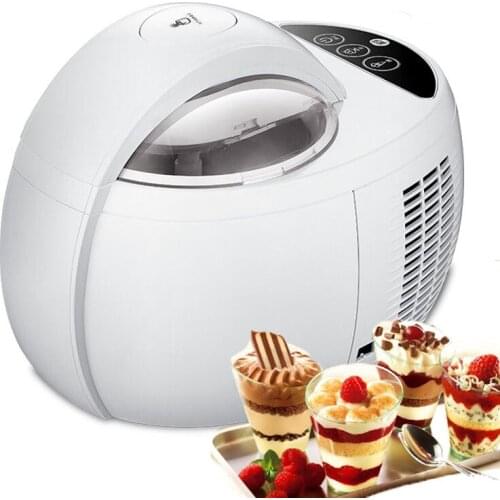 1000ml Ice Cream Machine Home Automatic Large Capacity Soft Serve Ice Cream Machine Hard Commercial Ice Cream Maker Frozen Fruit