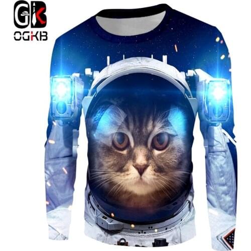 OGKB Fashion Men Shark Animal Tracksuit Funny 3D Printed Sweatshirts Womens Dog Design 3D Harajuku Casual Wear Dropshipping