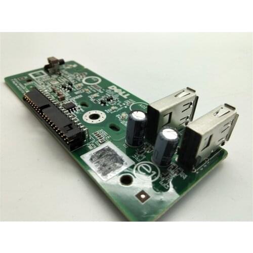 For Dell K617R PowerEdge T110 Front USB Switch LED IO Input / Output Panel 0K617R 95%NEW