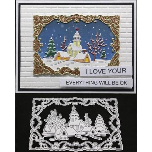 Christmas Winter Metal Cutting Dies Stencil DIY Scrapbooking Album Stamp Paper Card Embossing Crafts Decor girls and boys love