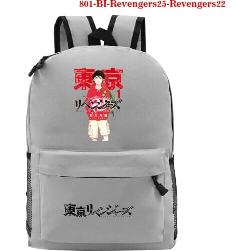 Mochila Tokyo Revengers Backpack Casual Travel Bag Student Bookbag Anime School Bag Boys Girls Back To School Shoulder Bag Gifts
