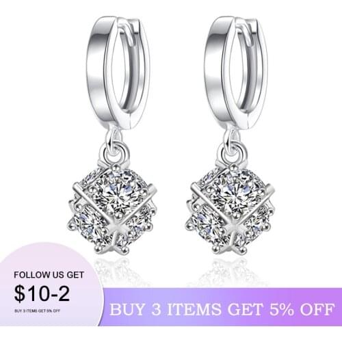 New 925 Sterling Silverr Drop Earrings fashion temperament pizza ball pearl earrings Jewelry Making