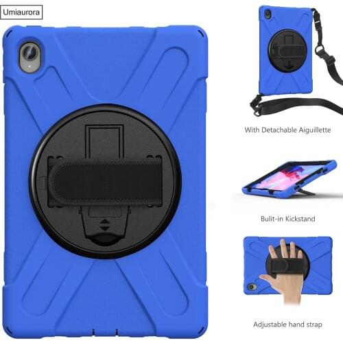 Heavy Duty Case For Lenovo Tab P11 Pro TB-J706F P11 11" TB-J606F Kids Shock Proof Cover For Tab P11 P11 Pro Tablet Funda + Strap