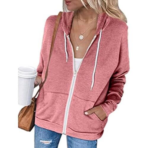 THINKTHENDO Kangaroo Sweatshirts For Women