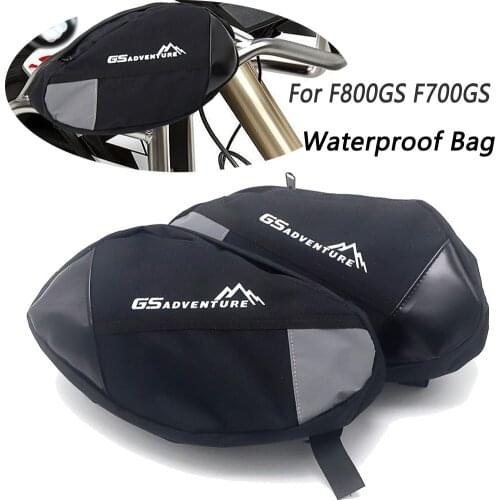 For BMW F800GS F700GS Motorcycle Frame Crash Bars Waterproof Bag Tool Placement Travel