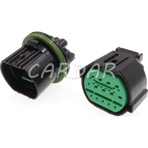 1 Set 14 Pin GL301-14021 GL291-14021 Auto Headlight Plug Waterproof Electrial Socket Car Lamp Light Connector For KIA K2 K3 K5