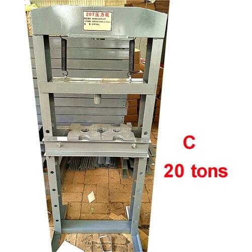 1PC 20 Tons Large Heavy Duty Hand Operate Manual Hydraulic Pressure Punch Die Cutting Machine Punching Cutting Machine C/D