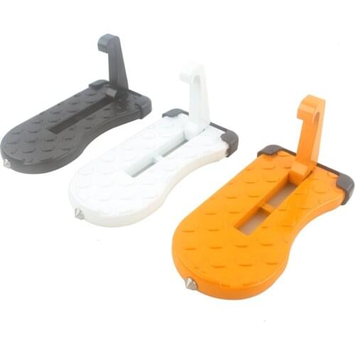 1pc Folding Car Door Latch Hook Step Mini Foot Pedal Ladder for Jeep Truck SUV Roof Universal