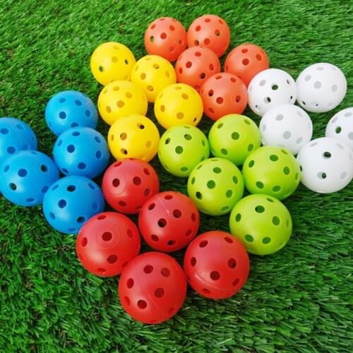 12Pcs Indoor Outdoor Hollow Golf Practice Training Balls for Men Women Kids Practice Golf Balls Golf Training Balls Outdoor