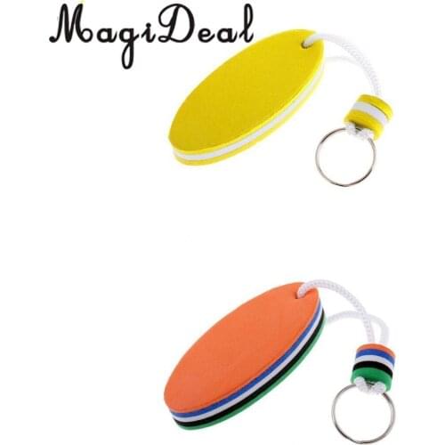 2Pcs Durable Sailing Boating Keyring Floating Key Ring For Flatable Kayak Canoe Yacht Boat Sailing Fishing Accessories
