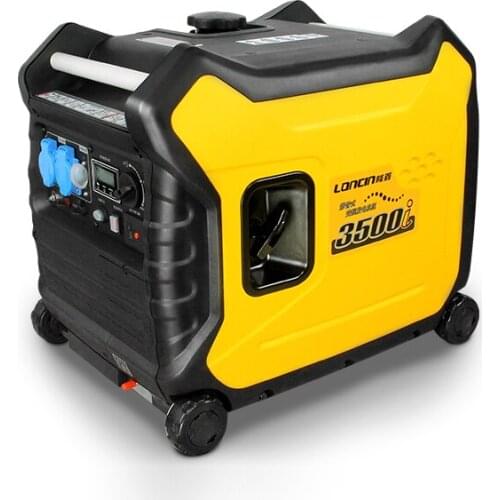 3KW, 3.5KW, AC220V、50HZ、gasoline generator, small silent frequency conversion outdoor motorhome, portable