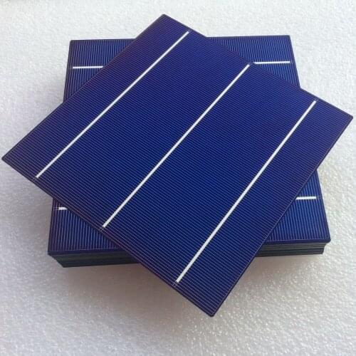 4.47W 3BB polycrystalline 6x6' solar cells 100pcs A Grade solar celll 156 Poly polycrystalline Solar Cell 6x6 for Diy Solar Pan