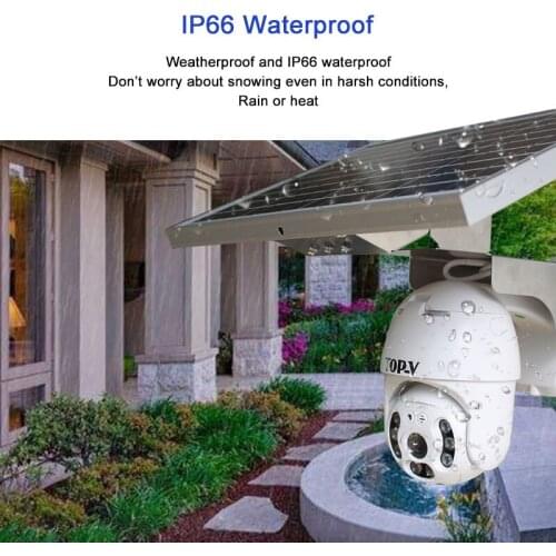 4g New Mini CCTV Camera PTZ 1080P WIFI HD IP PTZ Home Smart Camera Wireless Outdoor PTZ Solar IP Camera