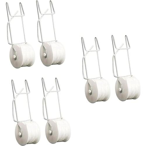 6pcs Tomato Roller Hooks Tomato Plant Support Greenhouse Trellising Kit 15m Twine Plant Support & Care Support Trellis