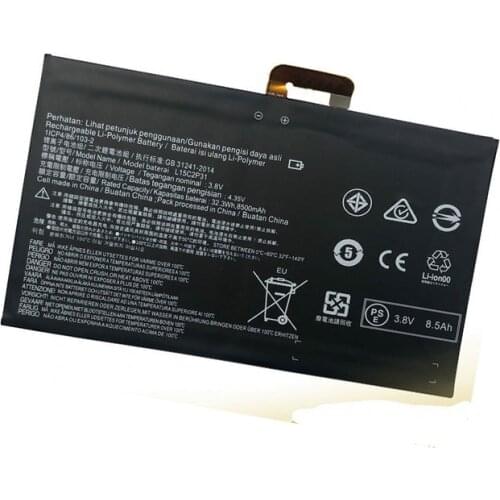 Battery 8500mah 3.8v 15C2P31 Original for Lenovo Yoga Book YB1-X91F YB1-X91L YB1-X91X YB1-X90F TabletL