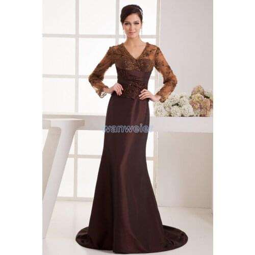 Free shipping 2016 design girls' dress with train cap sleeve long sleeve bridal gown custom size/color Mother of the Bride Dress